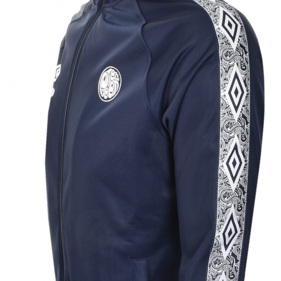 Alternative Image for ProductPretty Green X Umbro Track Top Navy3